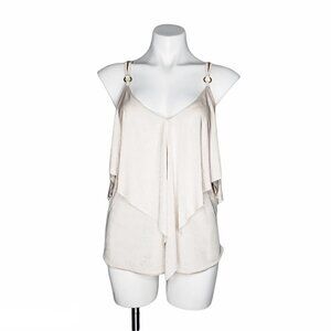 River Island Chain Criss Cross Tiered Cami Top
